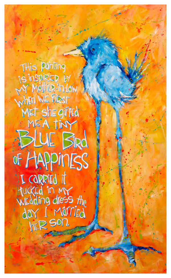 Blue Bird of Happiness