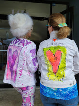Load image into Gallery viewer, Lovegrove Hand Painted Jacket
